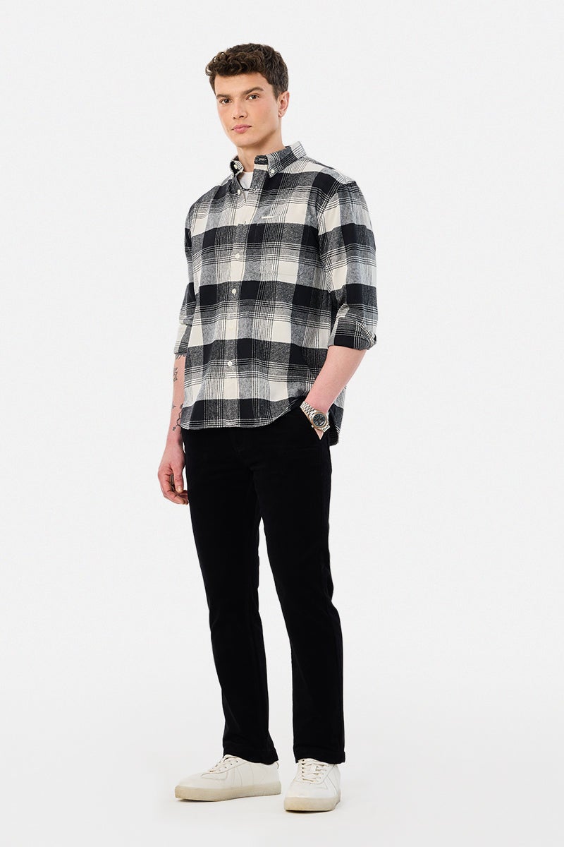 SNITCH Comfort Fit Stretch Corduroy Chinos - Image 2